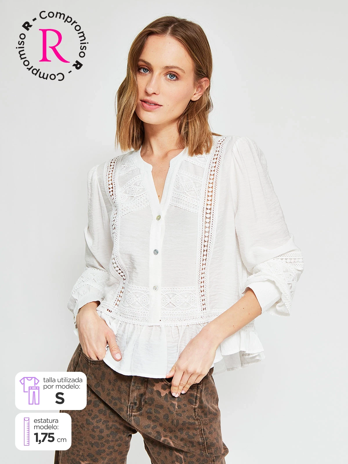 BLUSA MANGA LARGA MUJER TATIENNE - 1