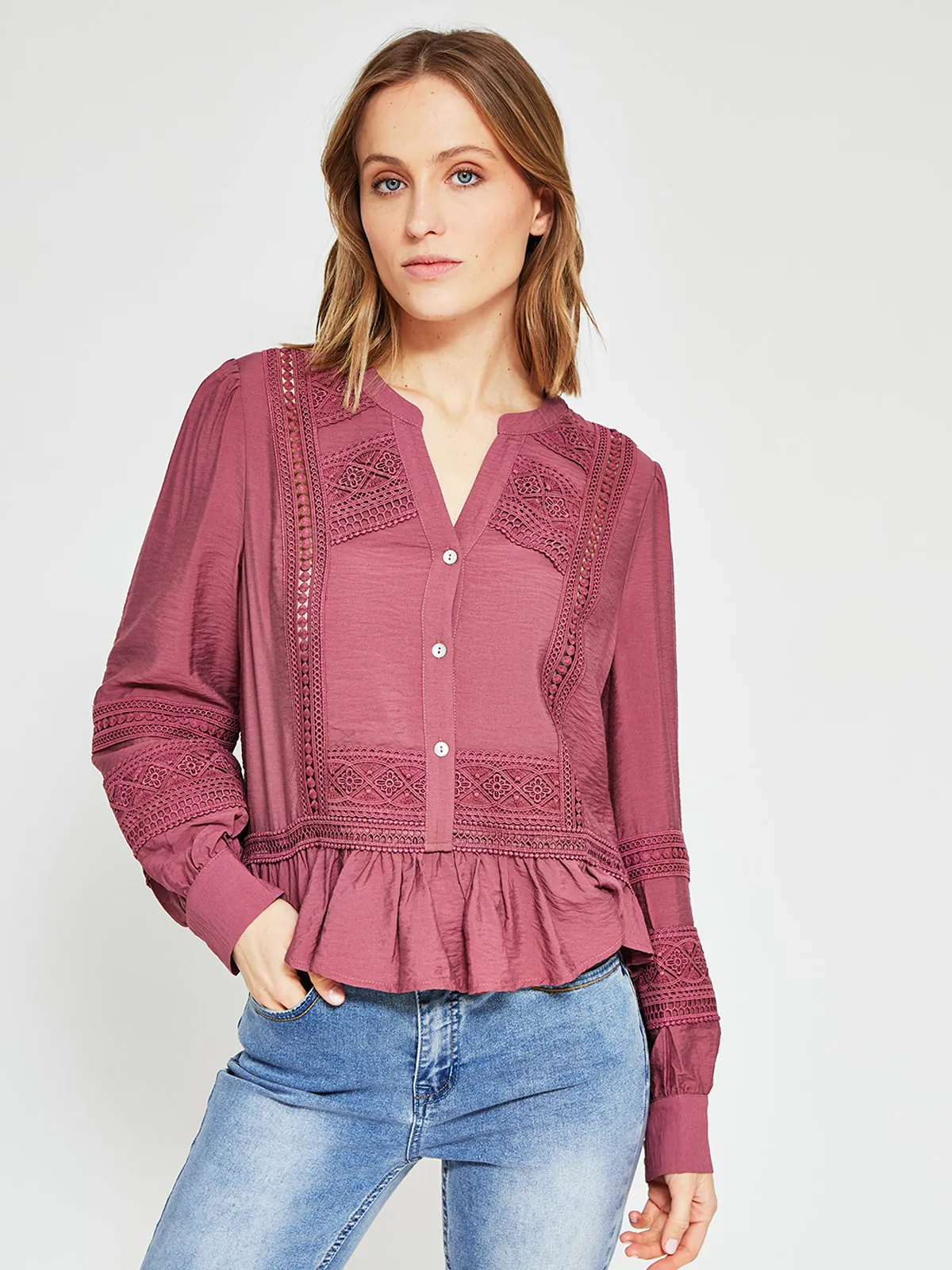 BLUSA MANGA LARGA MUJER TATIENNE - 2
