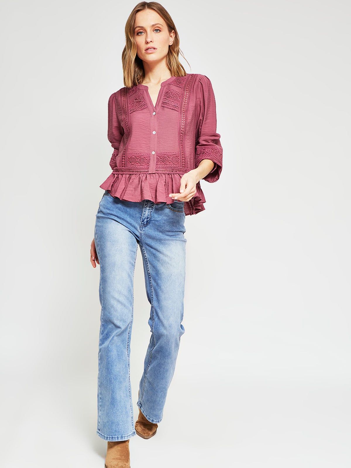 BLUSA MANGA LARGA MUJER TATIENNE - 5