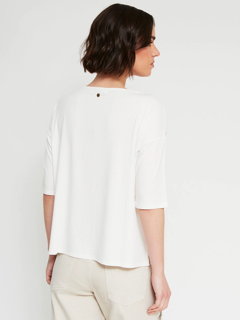 POLO MANGA 3/4 MUJER TATIENNE RIB - 2