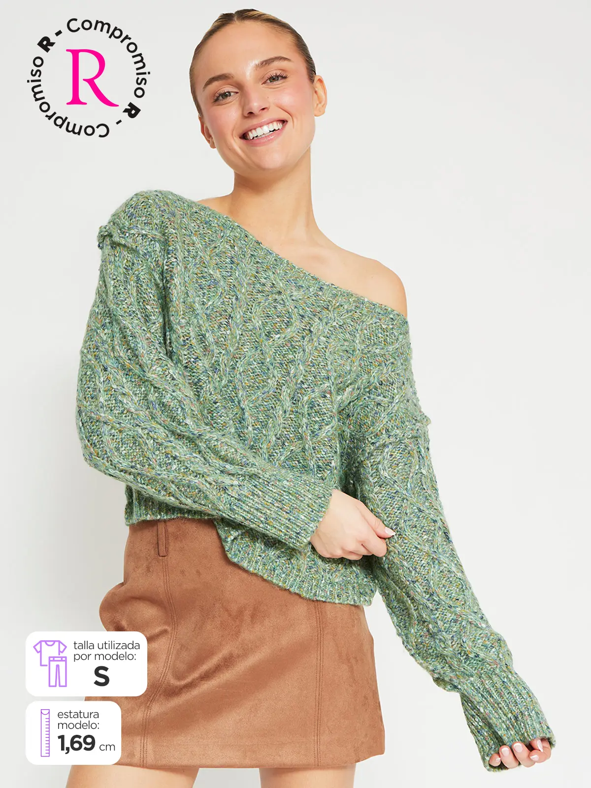 SWEATER MUJER INDEX PUNTO - 1