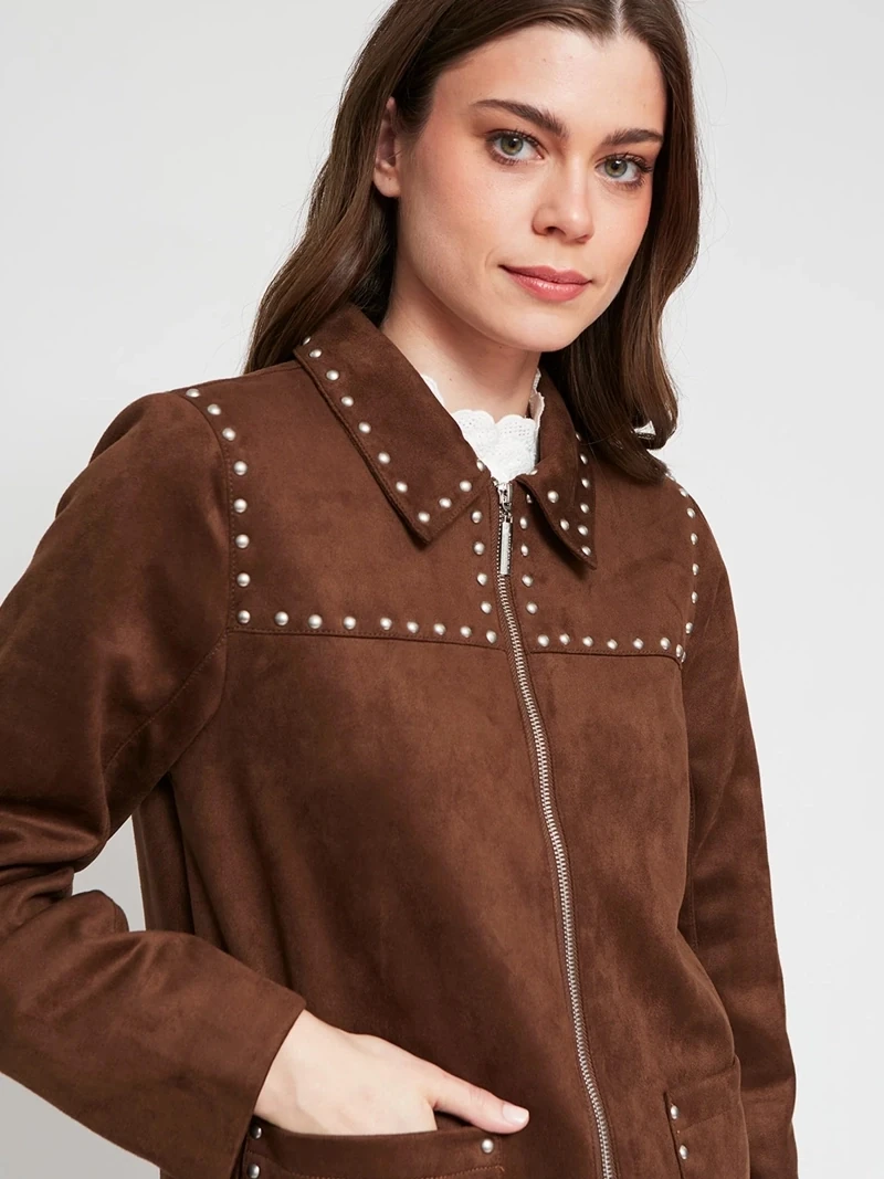 CASACA MUJER TATIENNE CORTA - 4