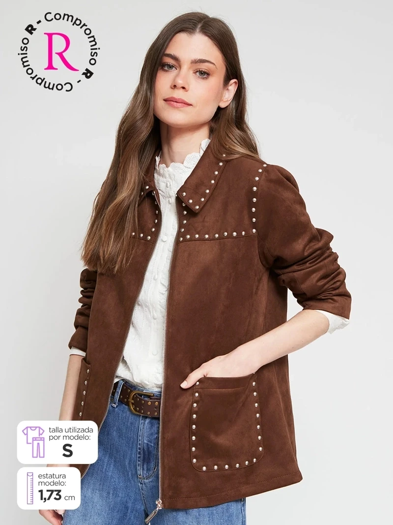CASACA MUJER TATIENNE CORTA - 1