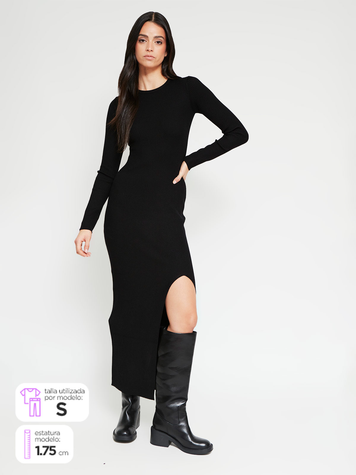 VESTIDO LARGO MUJER INDEX BATILDE - 1