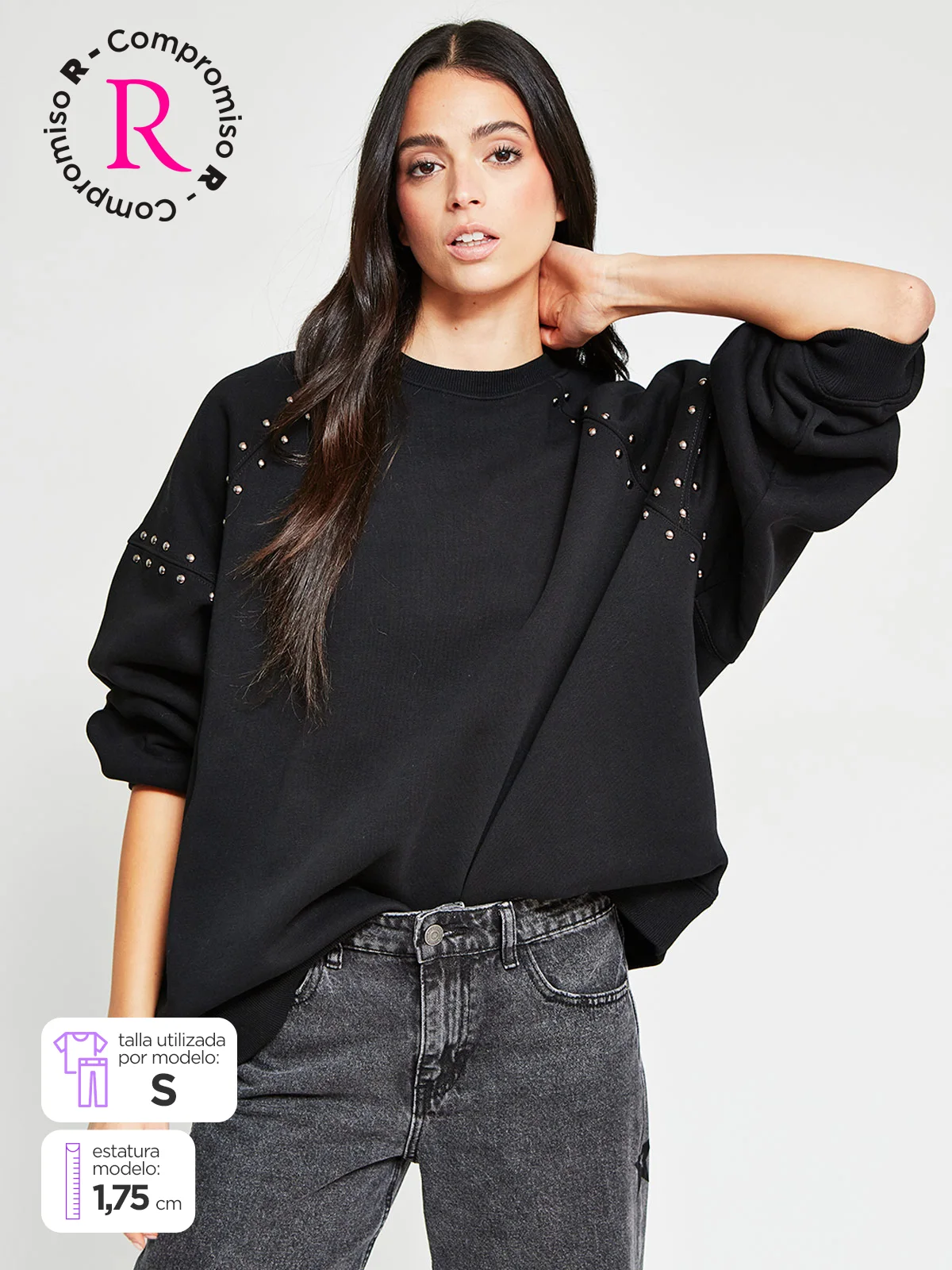 POLERA MANGA LARGA ALGODÓN MUJER BARBADOS - 1