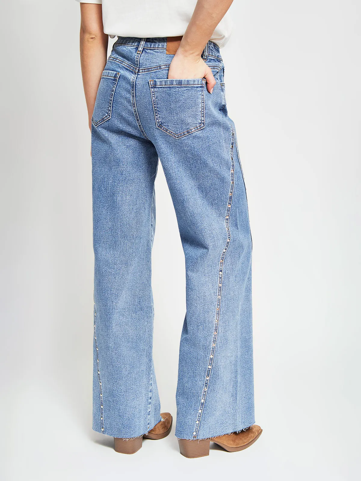 JEANS ALGODÓN REGULAR MUJER BARBADOS - 3