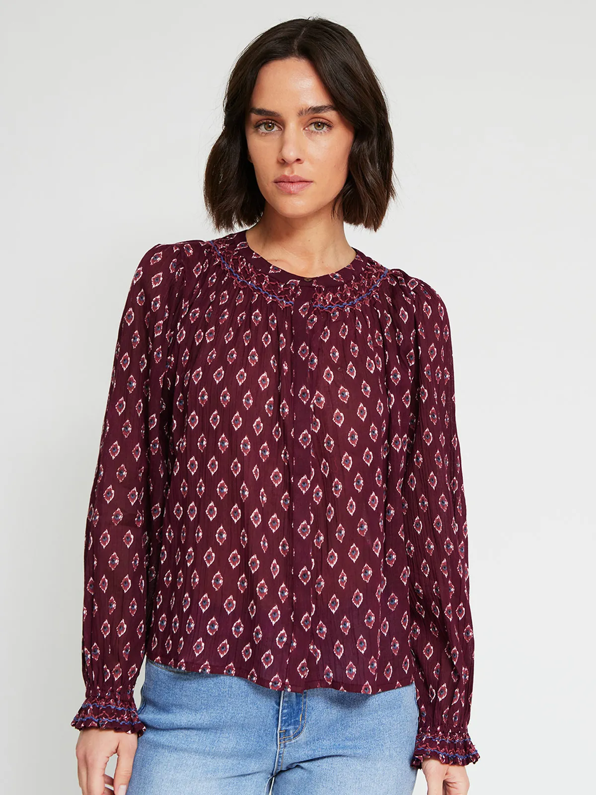 BLUSA MANGA LARGA MUJER TATIENNE - 2