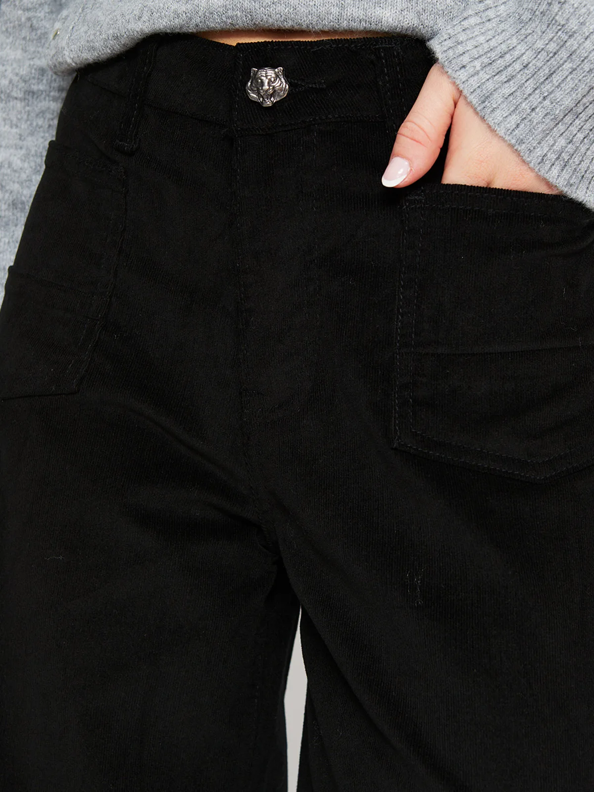 PANTALÓN ALGODÓN REGULAR MUJER BARBADOS BELVET - 4