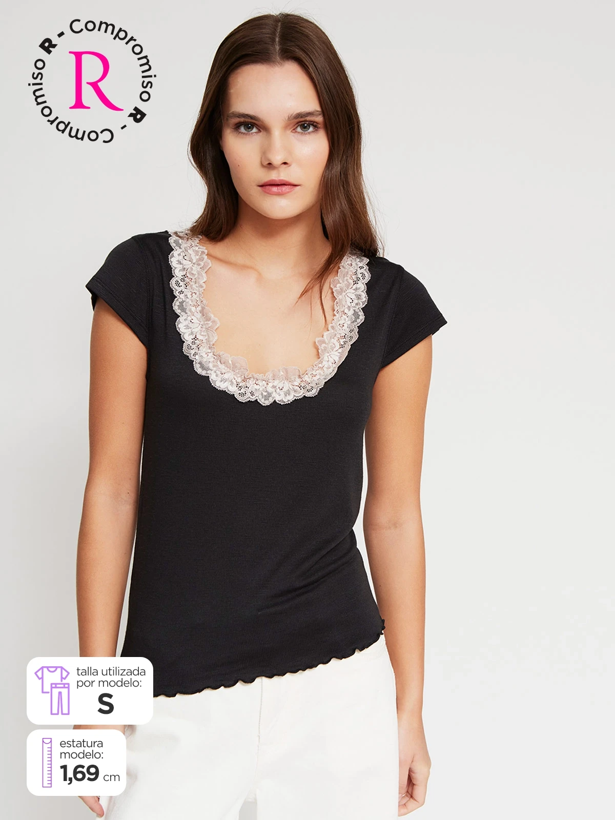 POLO MANGA CORTA ALGODÓN MUJER BARBADOS - 1