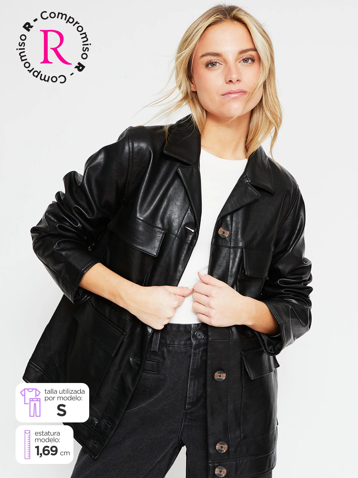 CASACA MUJER PEPE JEANS CORTA PHILIPPA - 1