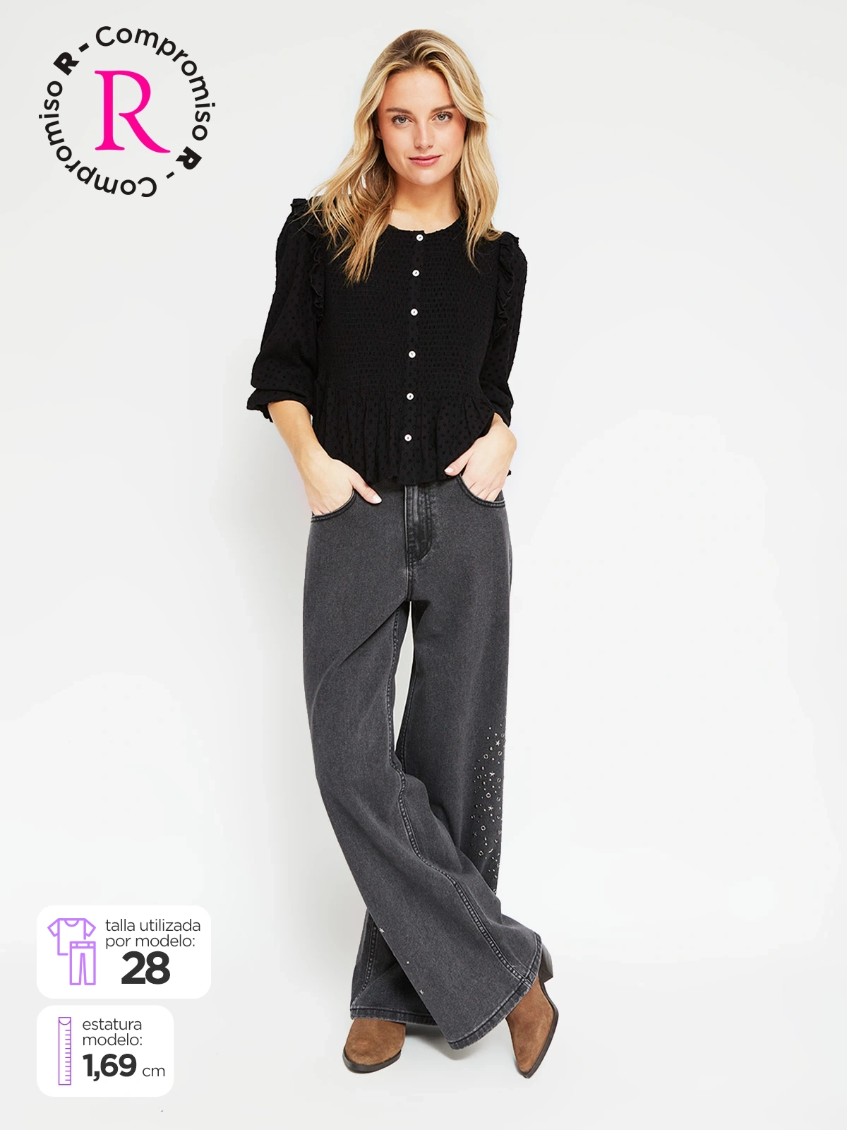 JEANS REGULAR MUJER BARBADOS BOSMIC - 1