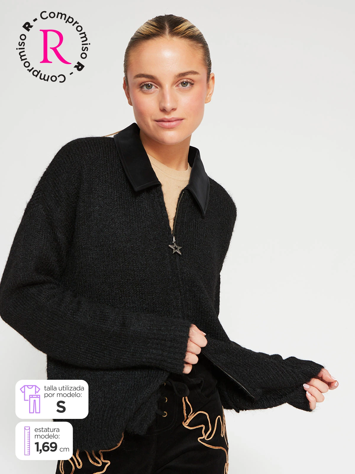SWEATER MUJER BARBADOS CUELLO - 1