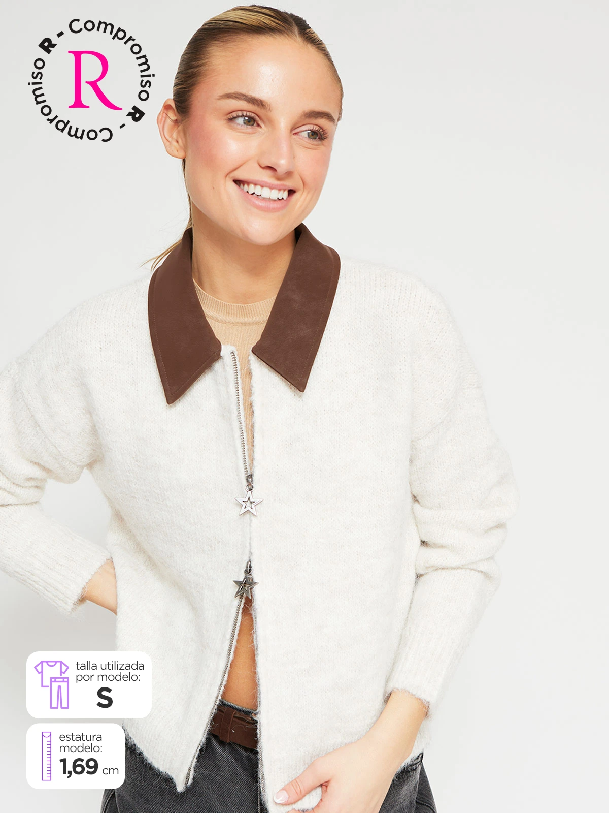 SWEATER MUJER BARBADOS CUELLO - 1
