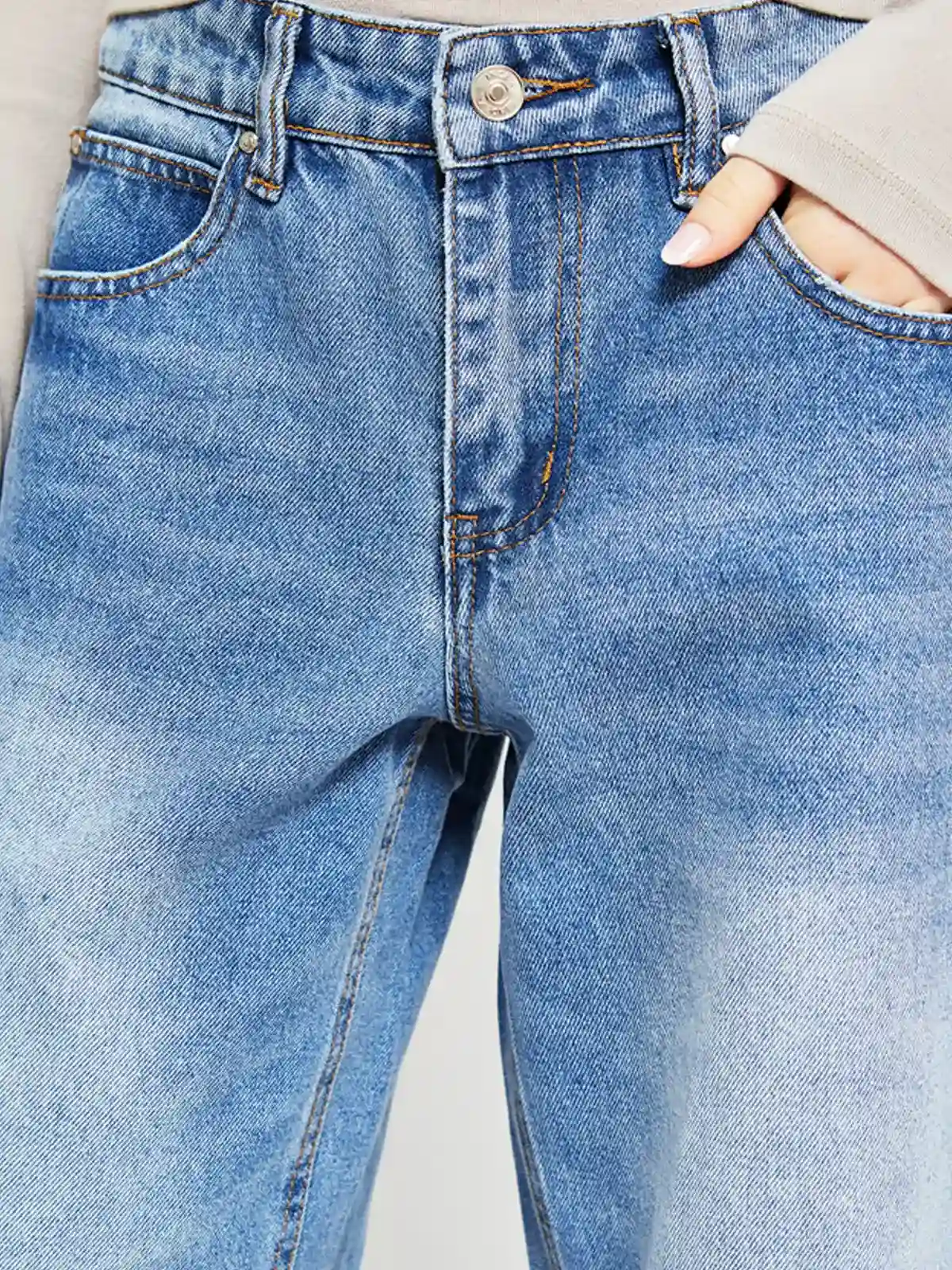 JEANS ALGODÓN BAGGY MUJER INDEX - 4