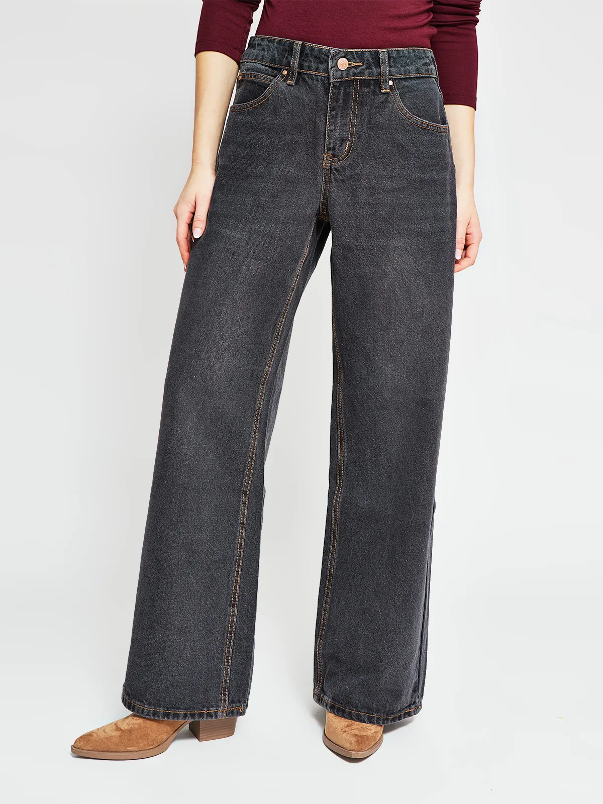 JEANS ALGODÓN BAGGY MUJER INDEX - 2