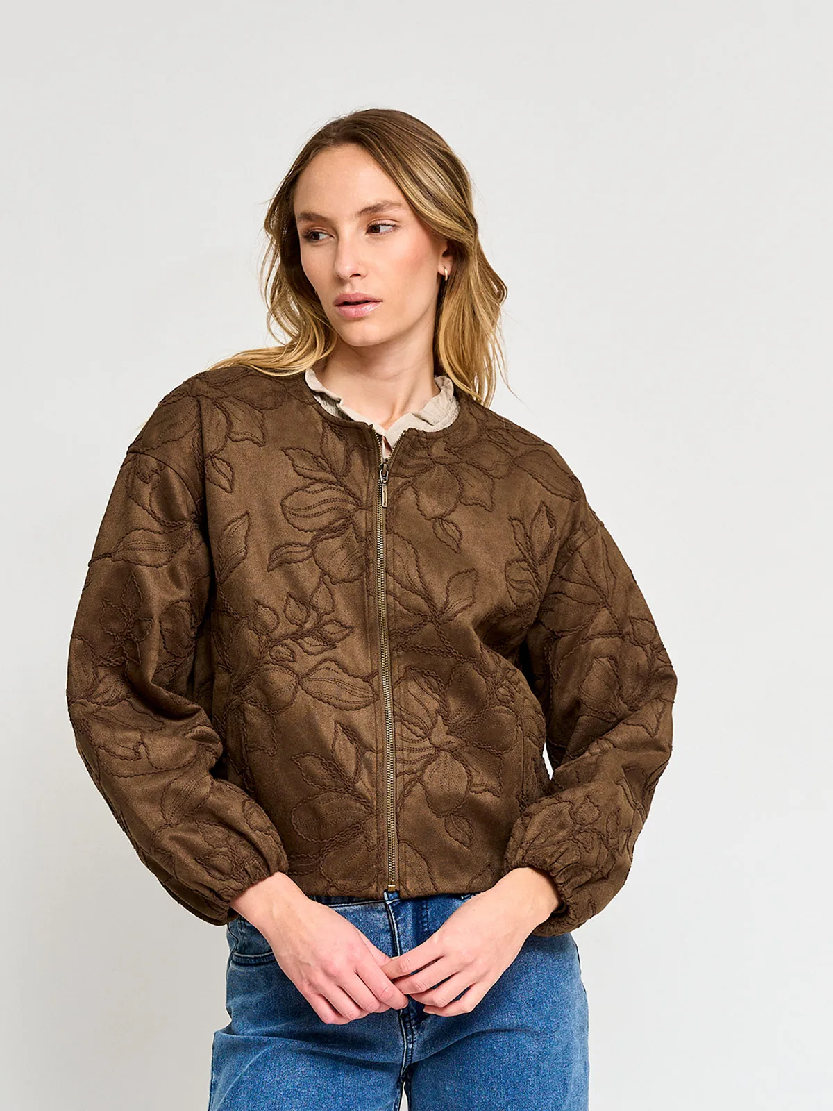 CASACA MUJER TATIENNE CORTA BOMBER - 2