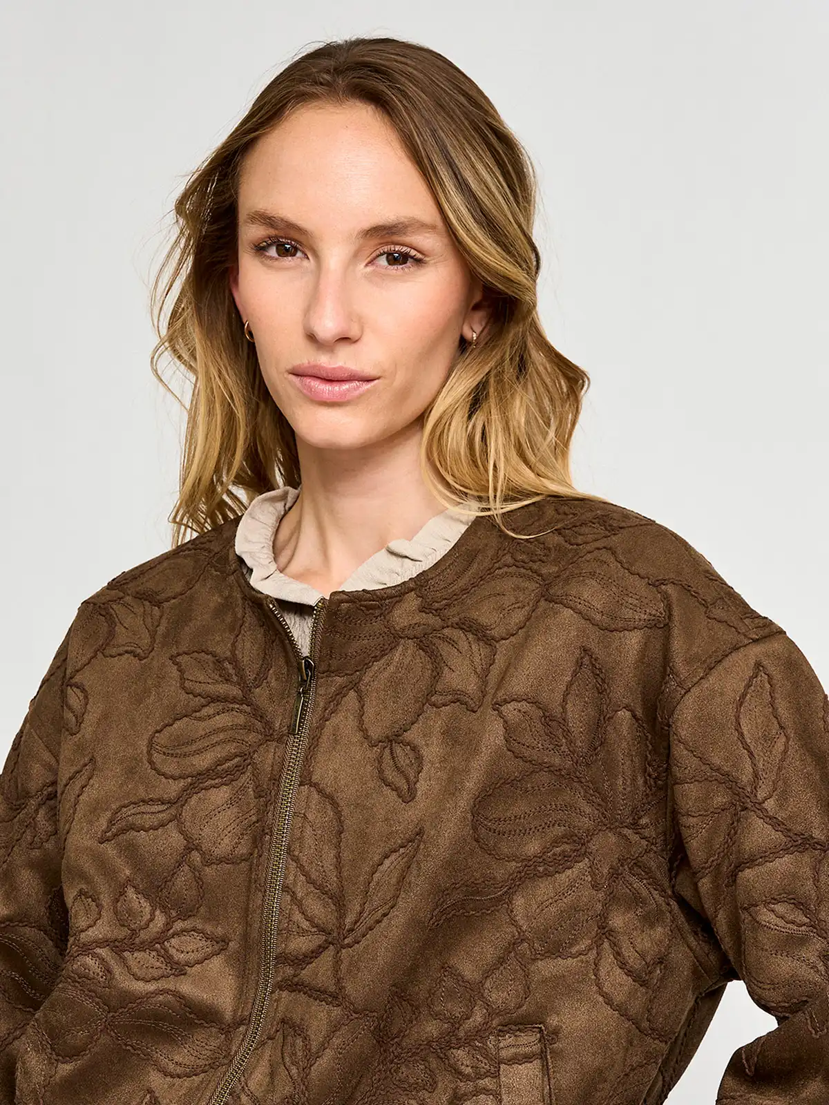 CASACA MUJER TATIENNE CORTA BOMBER - 4