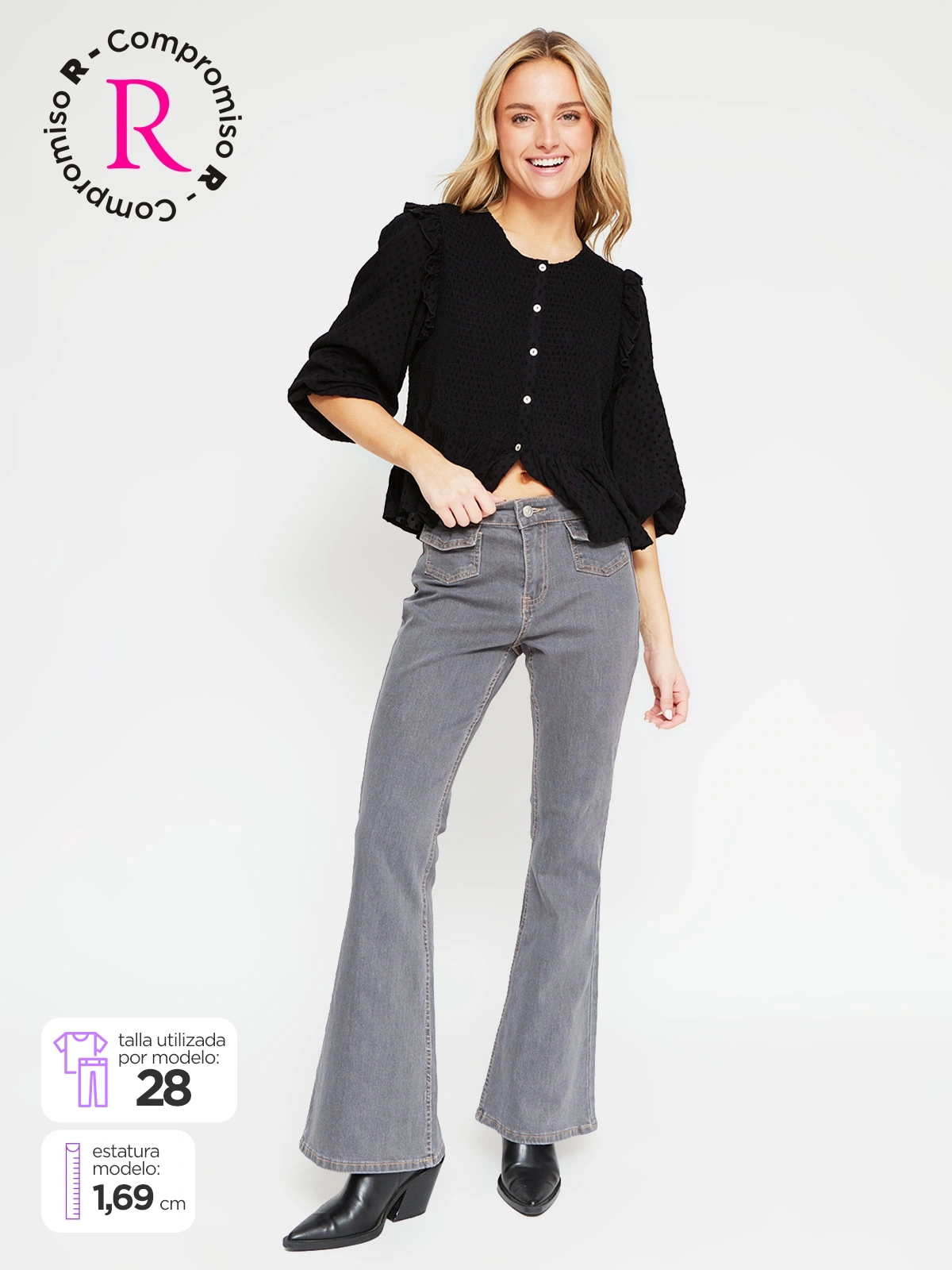JEANS REGULAR MUJER INDEX BOLSILLO - 1