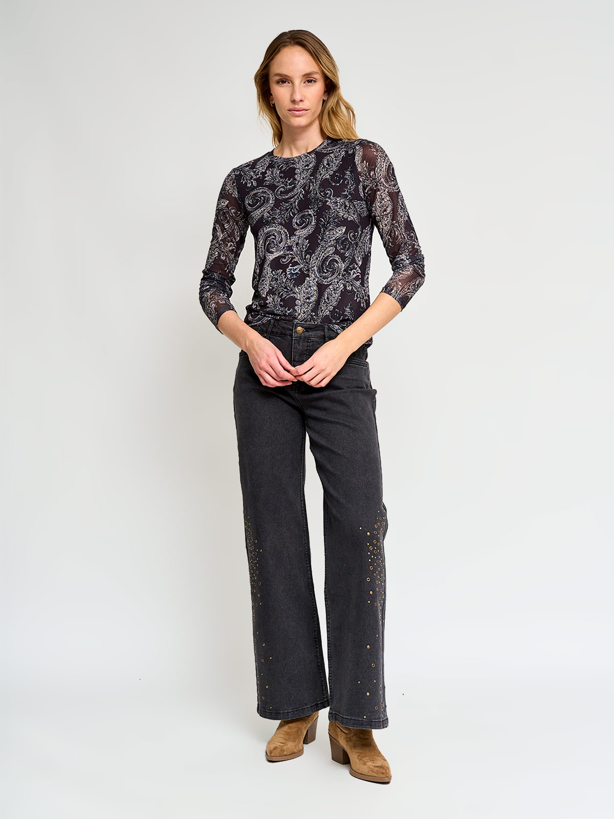 POLO MANGA LARGA MUJER TATIENNE BENCH - 5