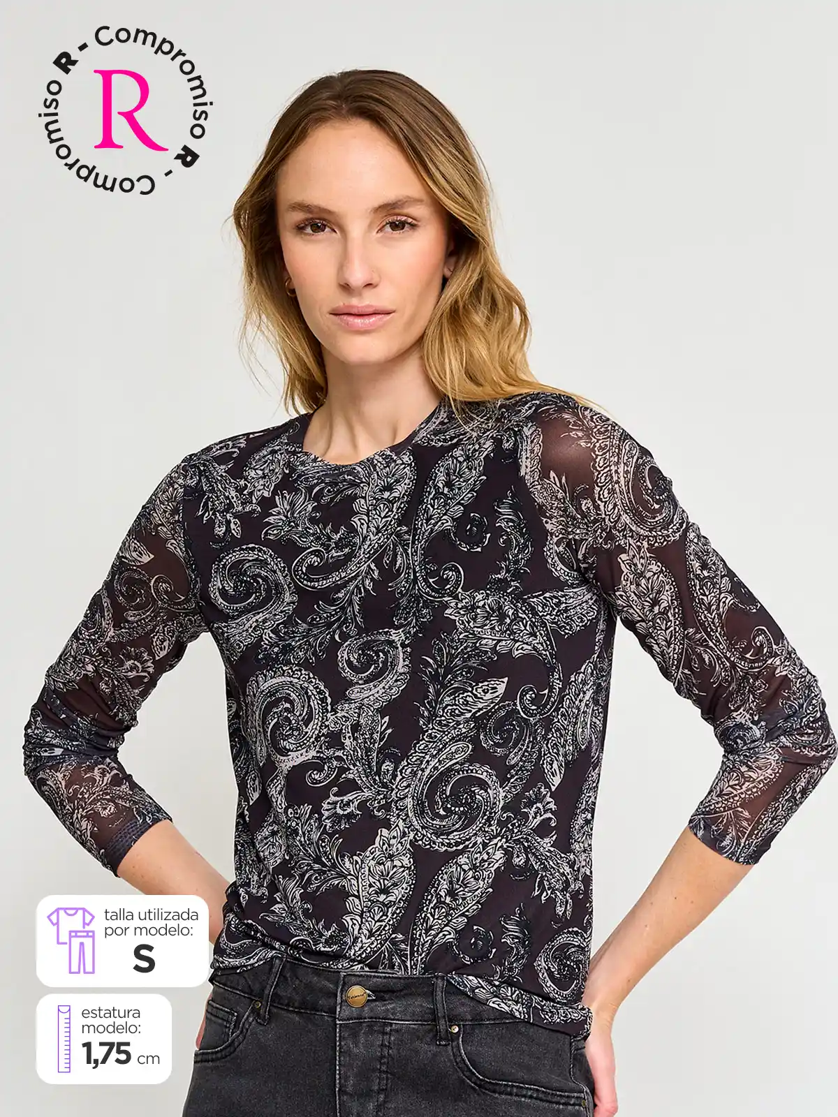 POLO MANGA LARGA MUJER TATIENNE BENCH - 1