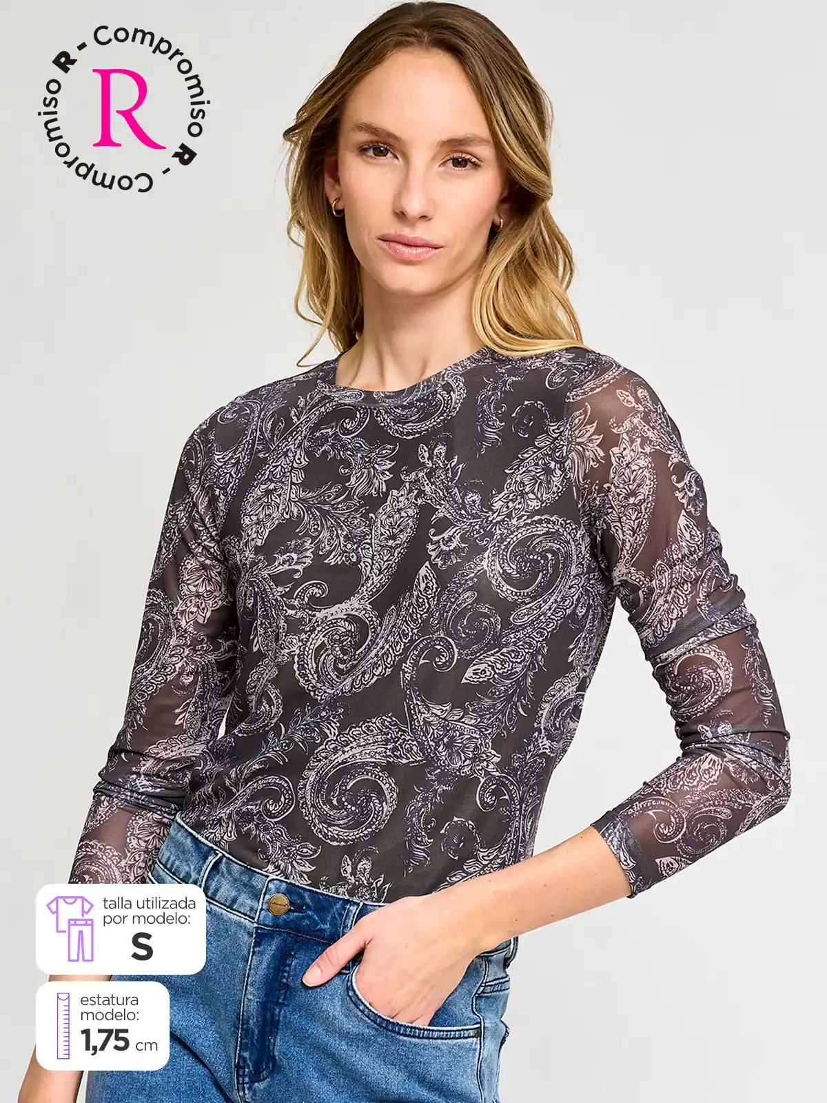 POLO MANGA LARGA MUJER TATIENNE BENCH - 1