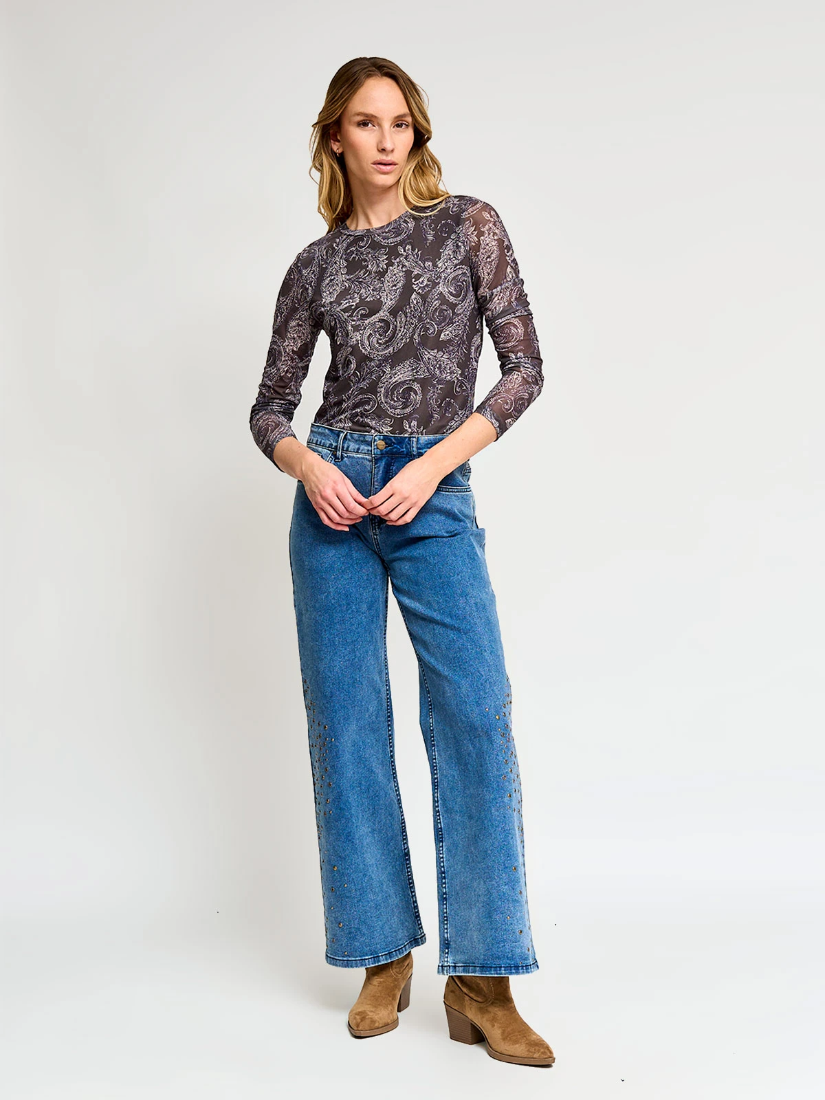 POLO MANGA LARGA MUJER TATIENNE BENCH - 5