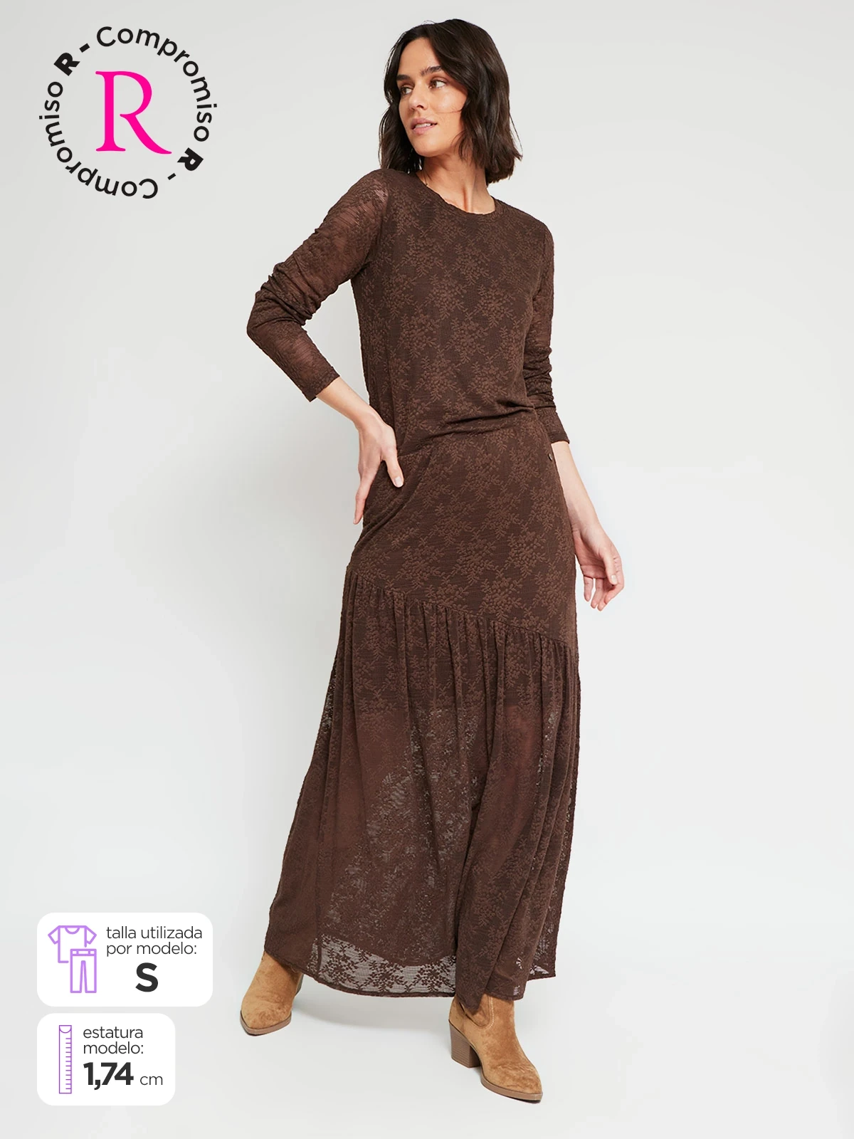 FALDA LARGA MUJER TATIENNE - 1