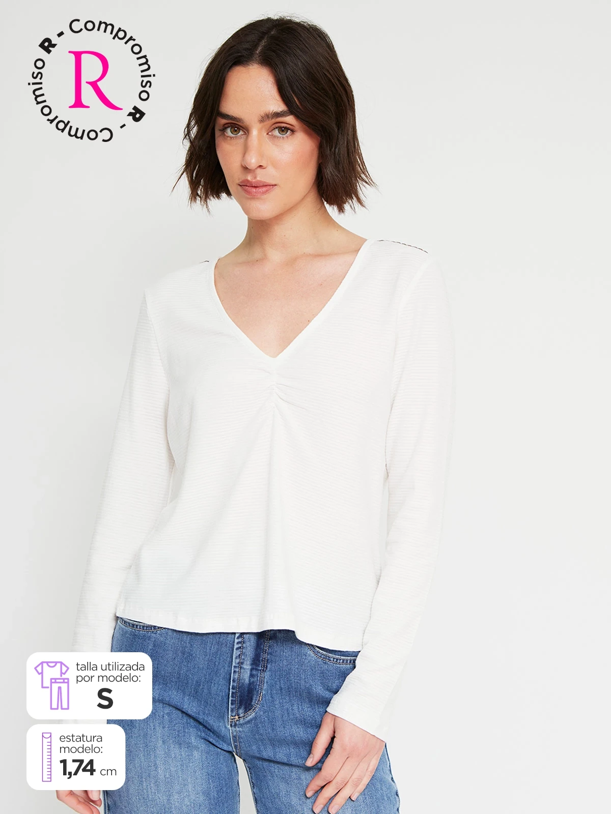 POLO MANGA LARGA ALGODÓN MUJER TATIENNE - 1