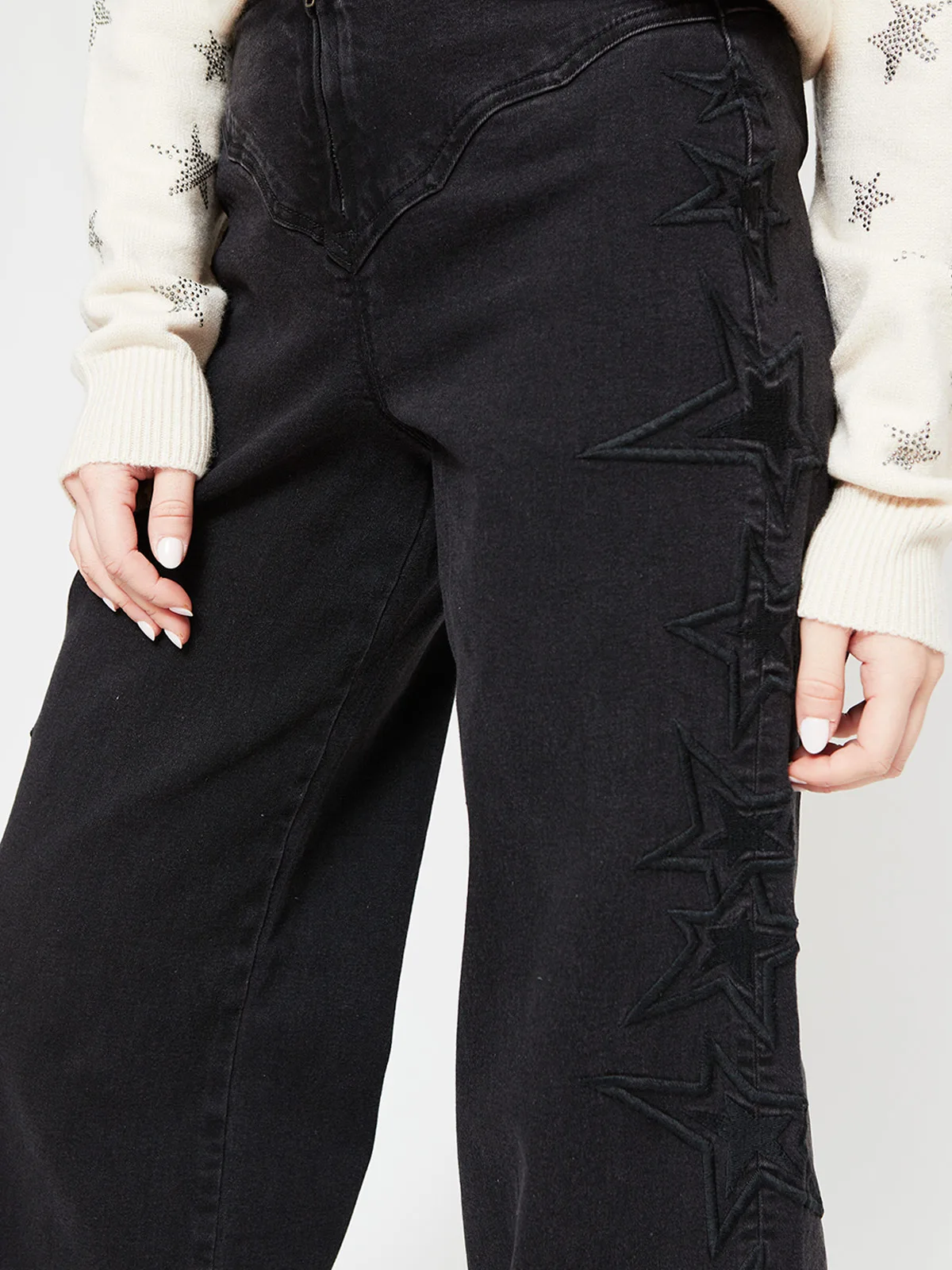 JEANS REGULAR MUJER BARBADOS BORDADO - 4