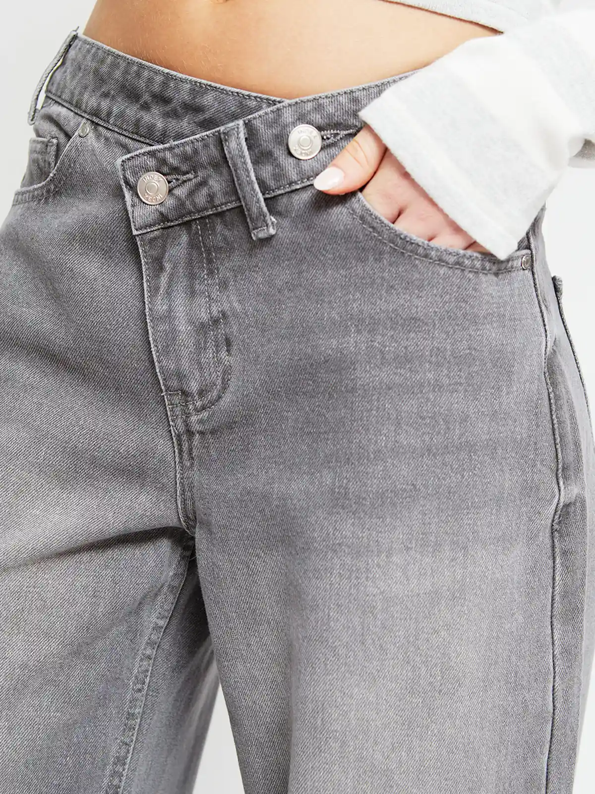 JEANS ALGODÓN REGULAR MUJER INDEX CRUCE - 4