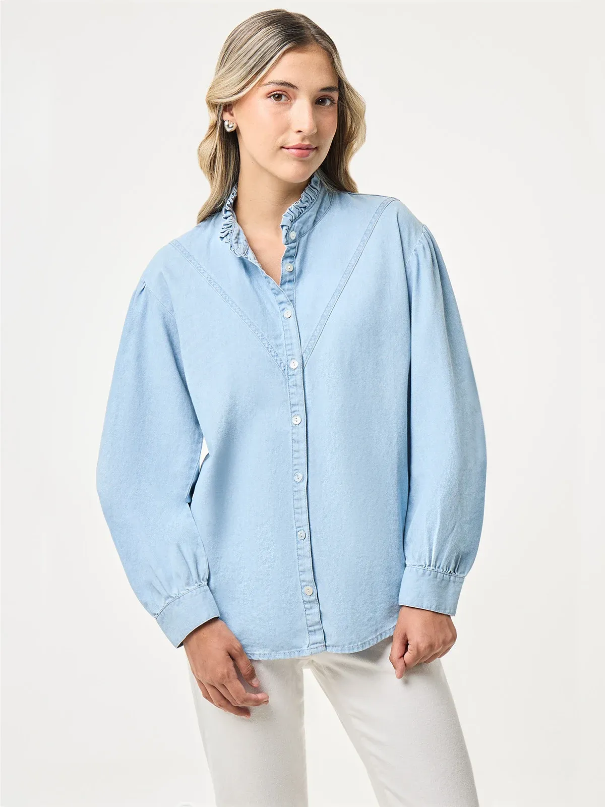 BLUSA MANGA LARGA MUJER PEPE JEANS - 1