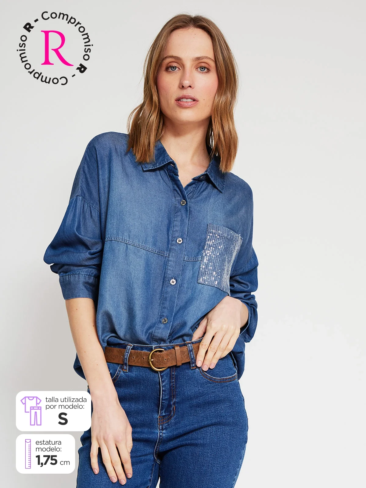 BLUSA MANGA LARGA MUJER TATIENNE - 1
