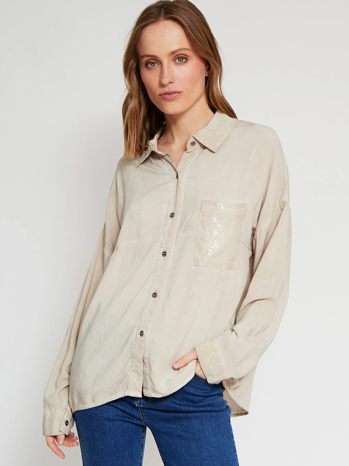 BLUSA MANGA LARGA MUJER TATIENNE - 2