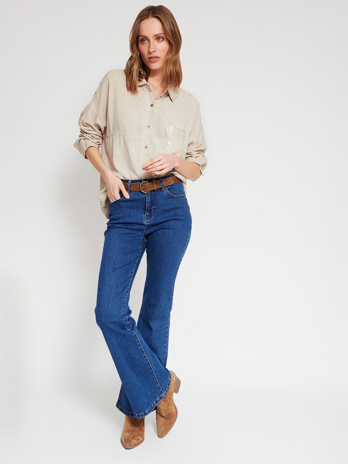 BLUSA MANGA LARGA MUJER TATIENNE - 5