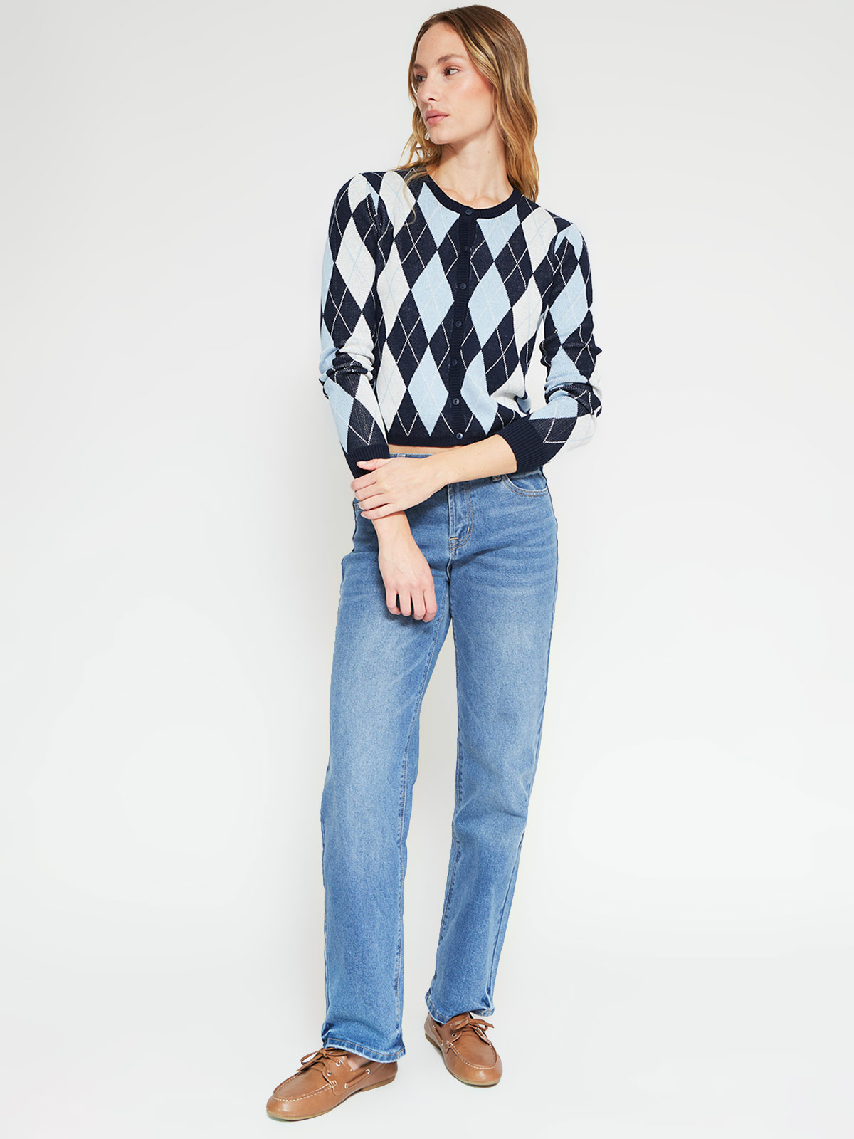 CARDIGAN MUJER INDEX BOTON - 4