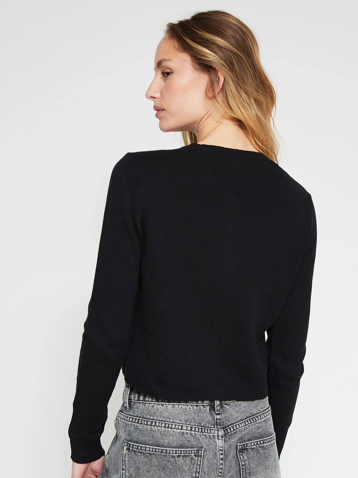 CARDIGAN MUJER INDEX BOTON - 2