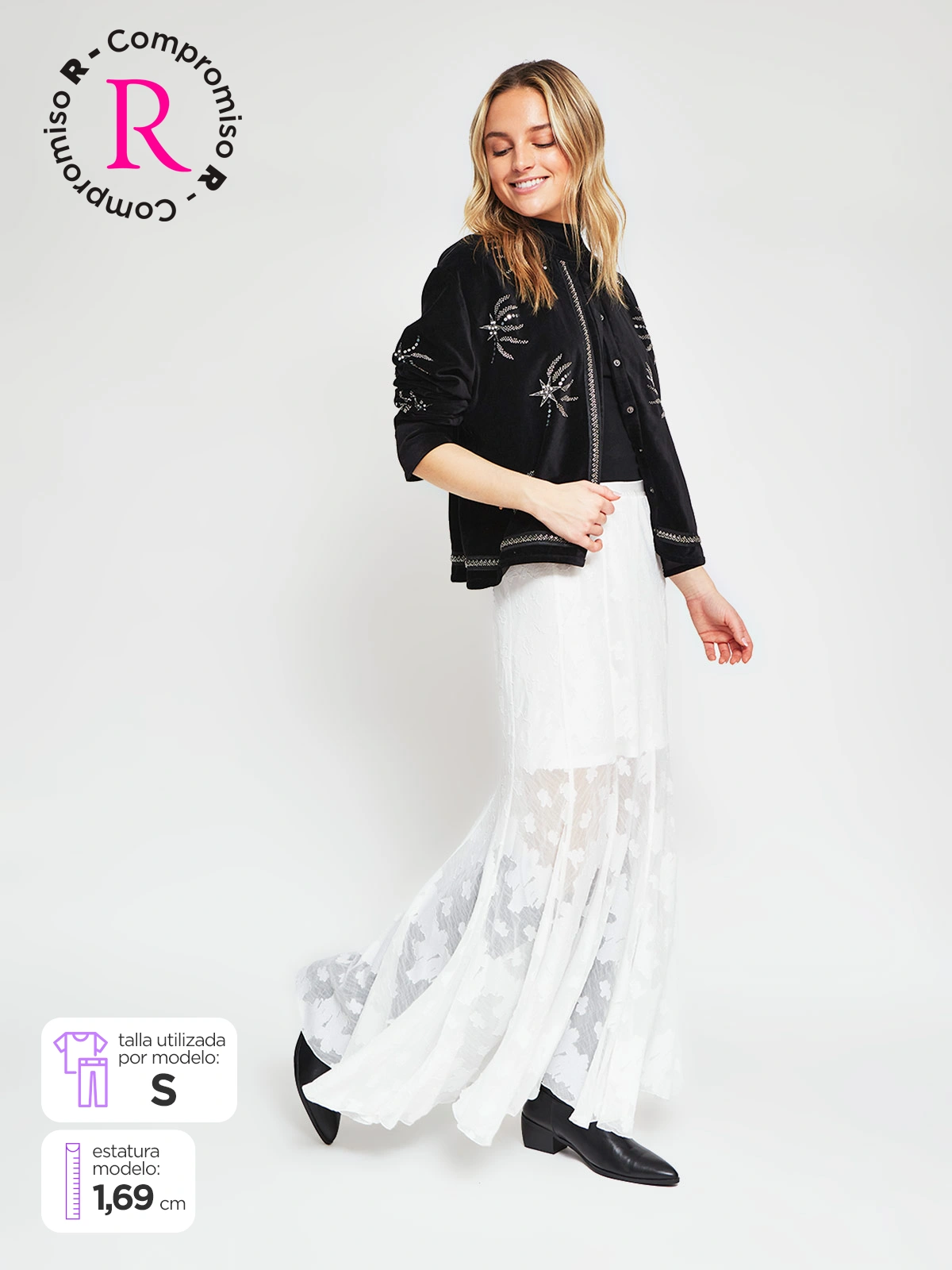 FALDA LARGA MUJER BARBADOS DOILE - 1