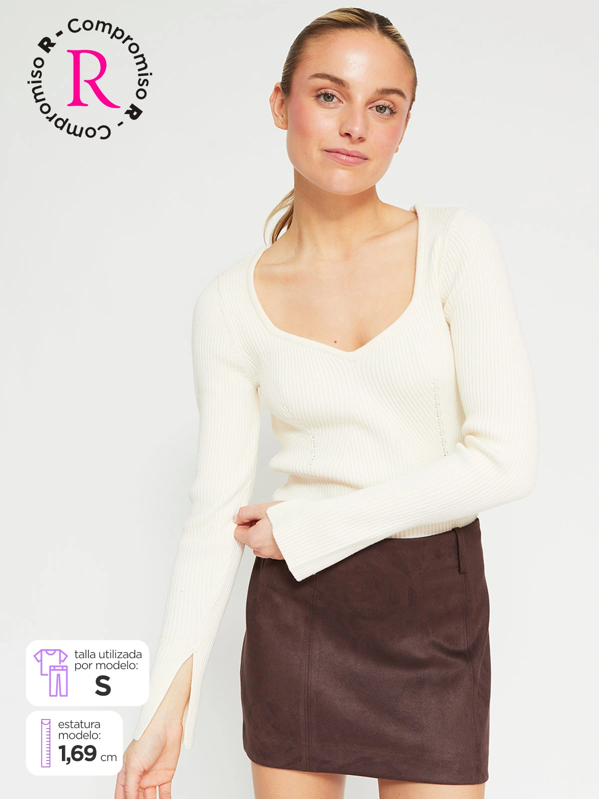 SWEATER MUJER INDEX ESCOTE - 1