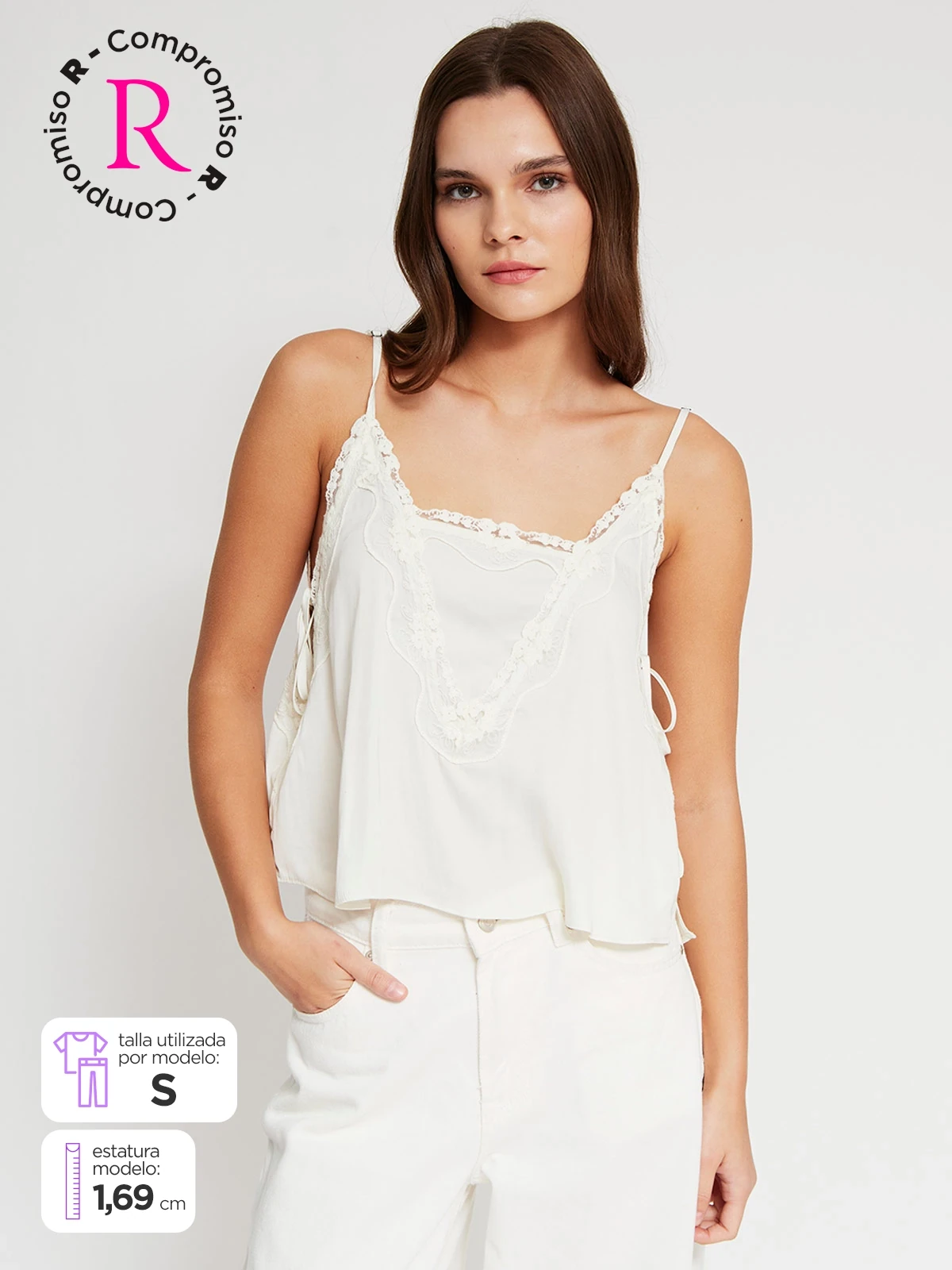 BLUSA SIN MANGAS MUJER BARBADOS - 1
