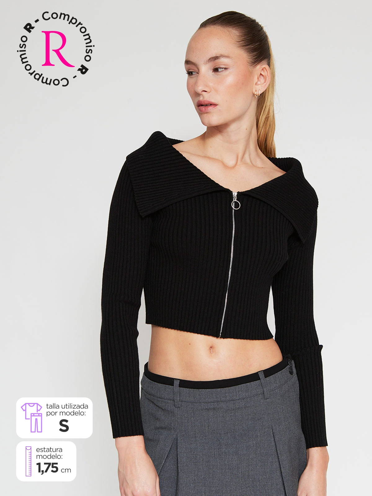 CHOMPA MUJER INDEX CUELLO - 1