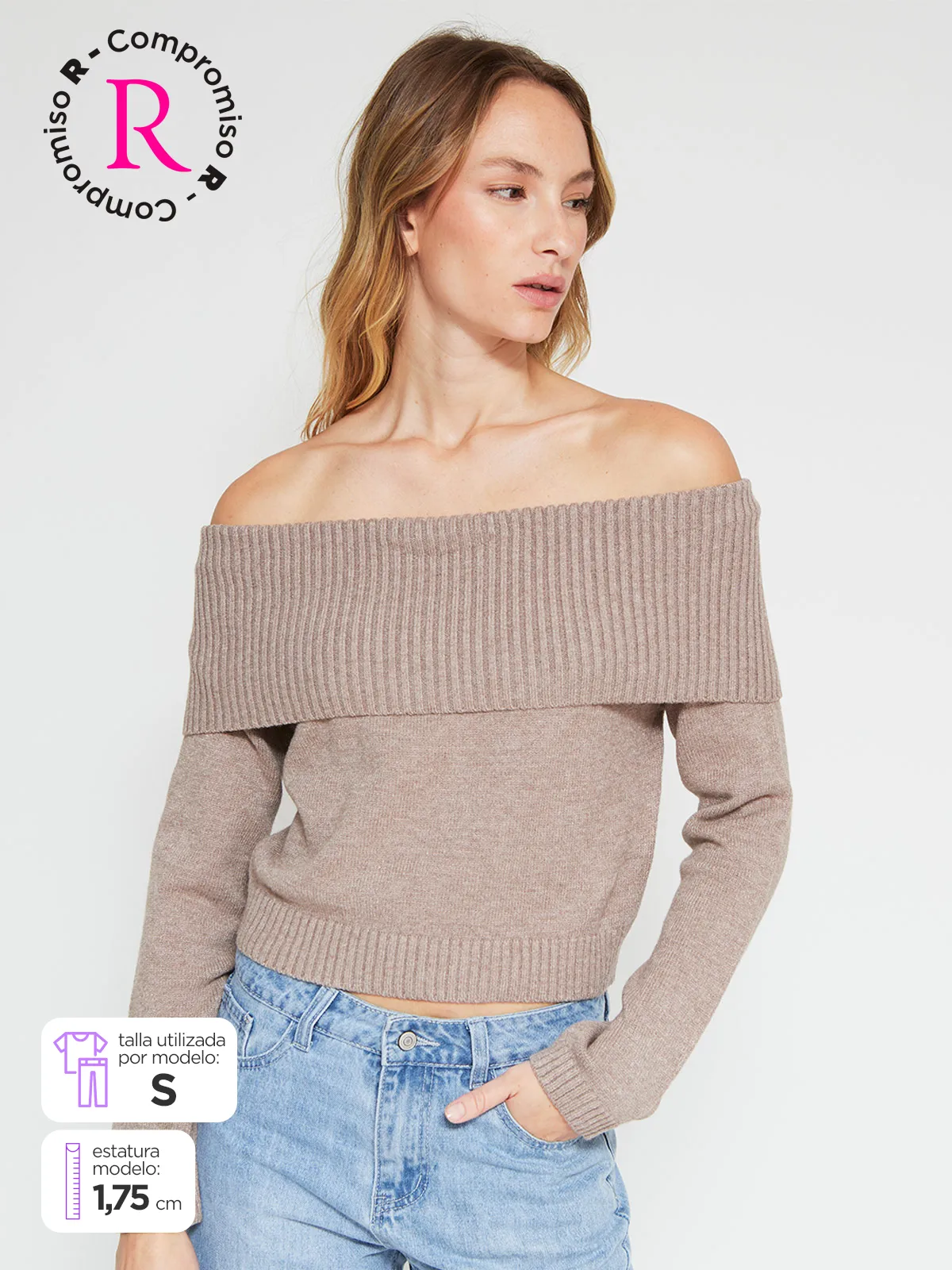 SWEATER MUJER INDEX BARDO - 1