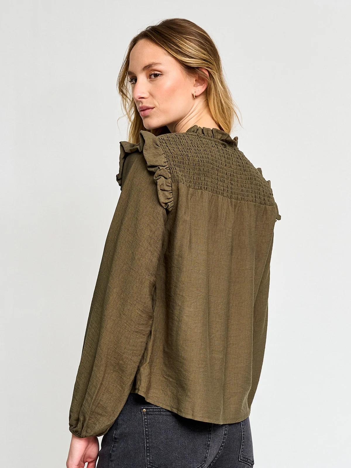 BLUSA MANGA LARGA MUJER TATIENNE BELU - 3