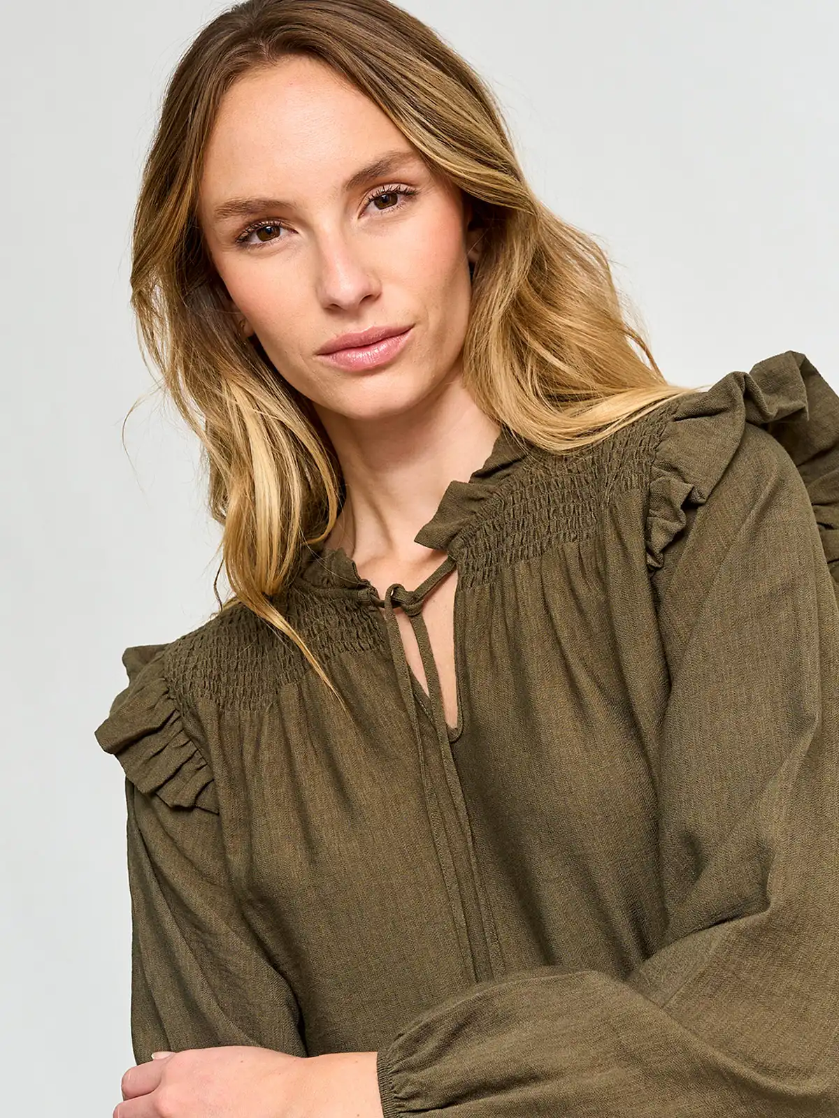 BLUSA MANGA LARGA MUJER TATIENNE BELU - 4