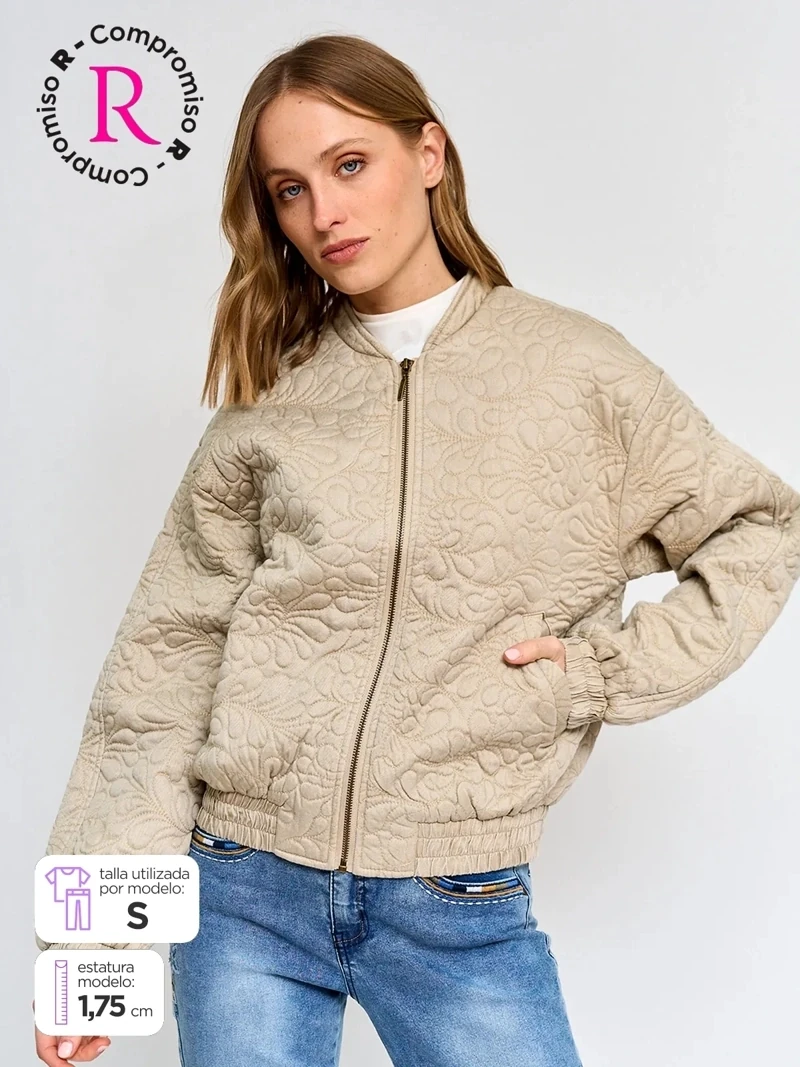 CASACA MUJER TATIENNE CORTA - 1