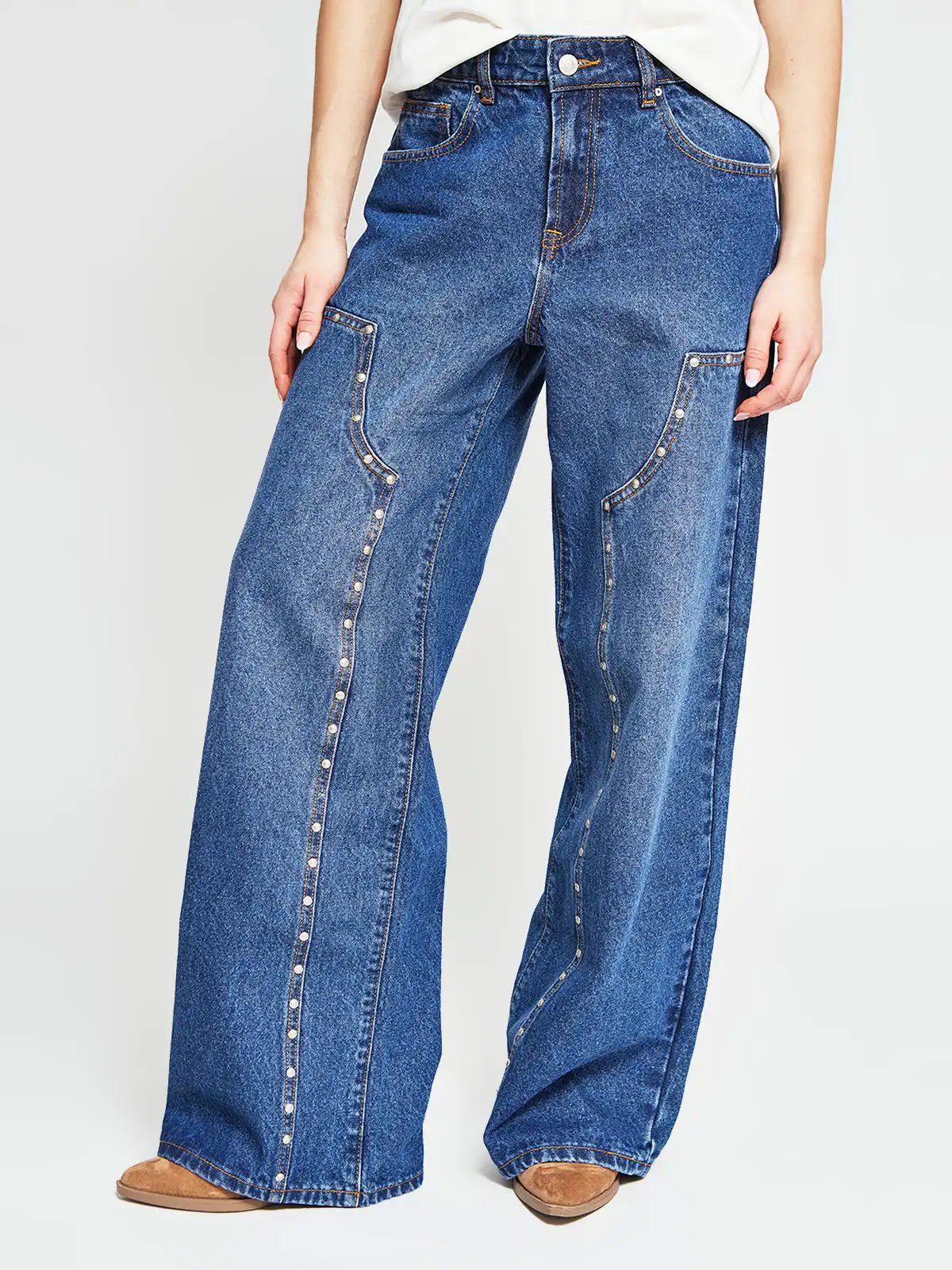 JEANS ALGODÓN REGULAR MUJER BARBADOS - 2