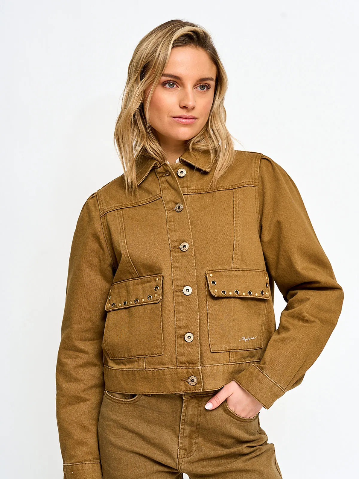 CASACA ALGODÓN MUJER PEPE JEANS CORTA SUNNY - 2