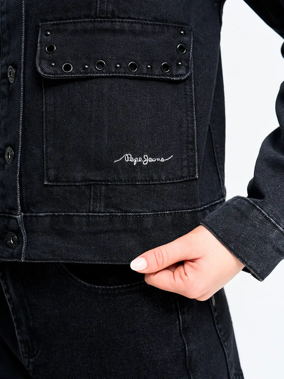 CASACA ALGODÓN MUJER PEPE JEANS CORTA SUNNY - 4