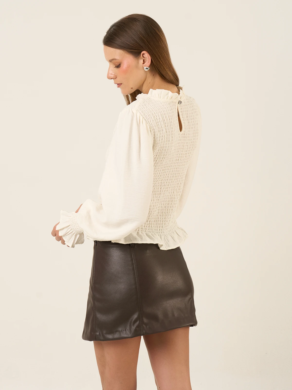 BLUSA MANGA LARGA MUJER BARBADOS PANAL - 2