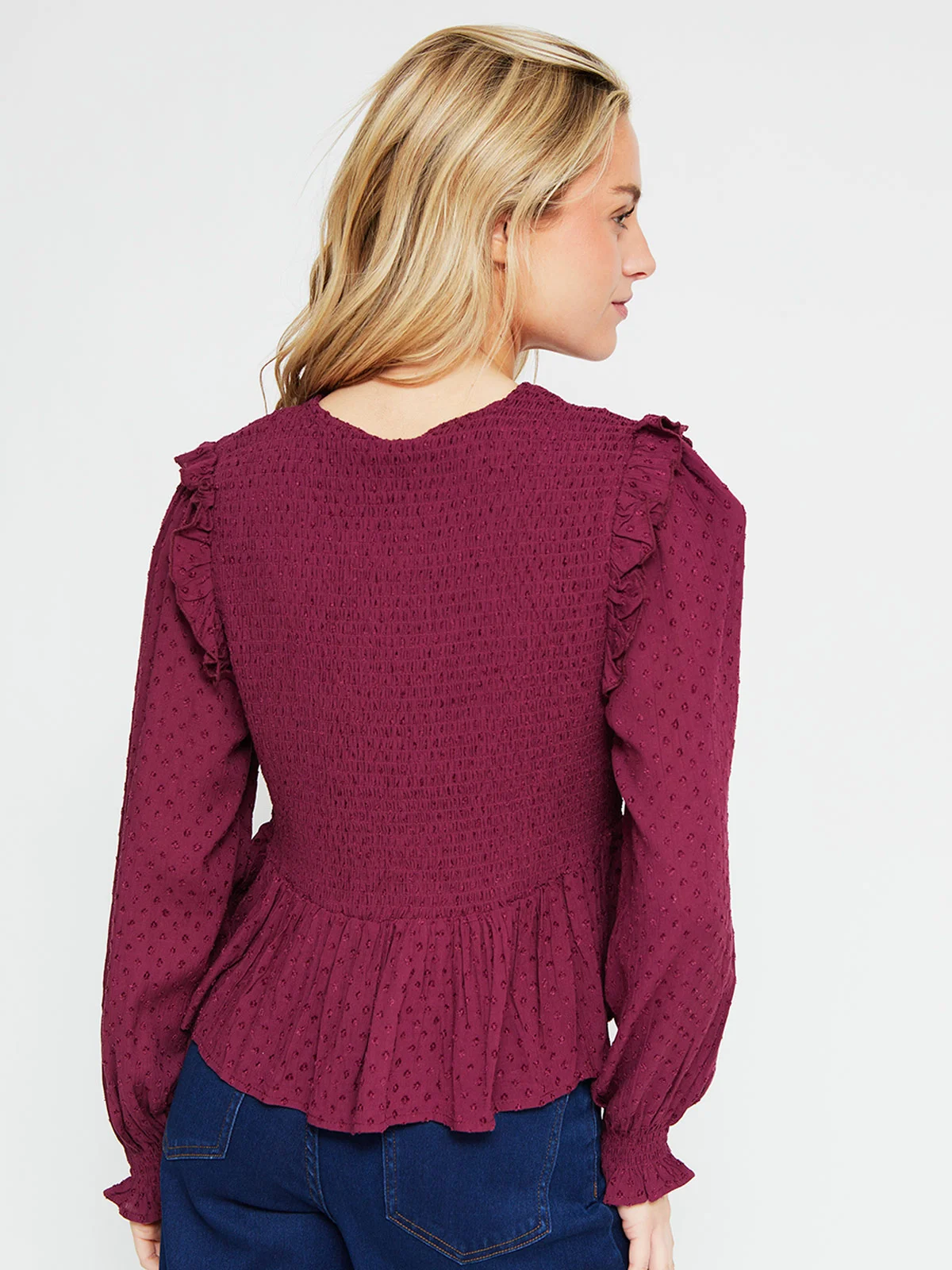 BLUSA MANGA LARGA MUJER BARBADOS BANAL - 3