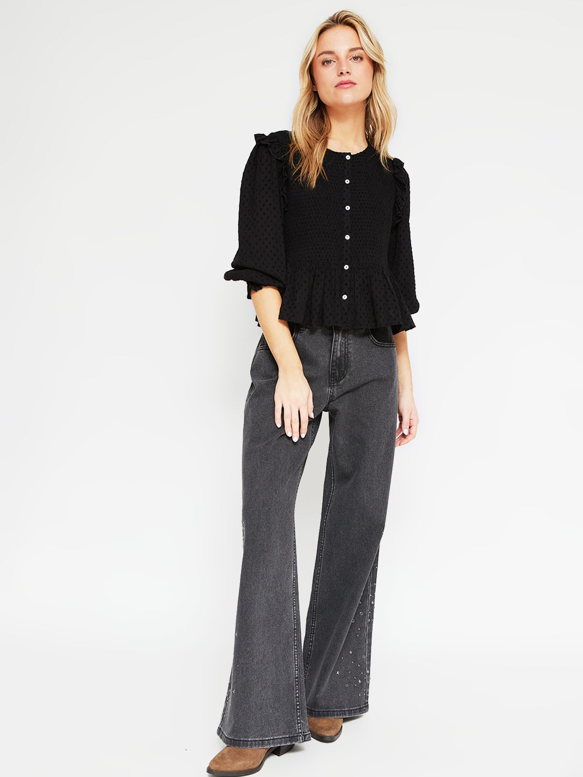 BLUSA MANGA LARGA MUJER BARBADOS BANAL - 5
